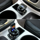 Dual USB Adaptive Fast Charging Rapid Car Charger FM Transmitter MP3 Receiver