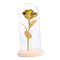Mini Light Nightlight Rose Shaped With Wood