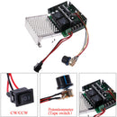Reversible DC Motor Speed Controller PWM DC 10-50V 40A 12V24V36V48V 2000WOZ