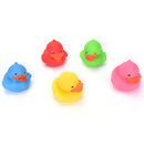 Colorful Mini Bathtime Rubber Duck Bath Squeaky Water Play Fun Kids  -Q