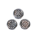 3PCS Round Ring Overflow Cover Plug Sink Filter Bathroom Basin Sink Drain LJ