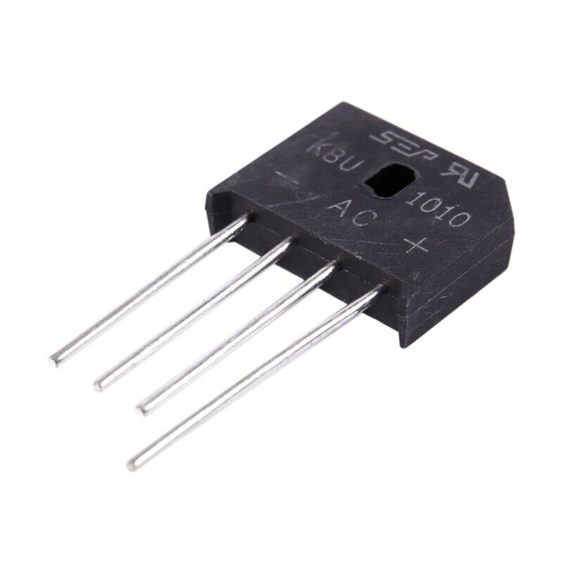 5X BRIDGE RECTIFIER KBU1010 1000V 10A RECTIFIER Diode Bridge Rectifier ...