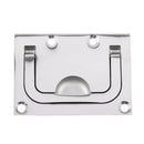 316 Marine Stainless Steel Boat Hatch Locker Lift/Pull Ring Handle 75 X 55mm