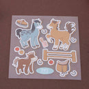Horse Silicone Stamps Cutting Dies Stencil DIY Scrapbooking Album Decor