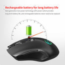 G851 Wireless Mouse 2.4G Receiver 2400DPI Rechargeable Colorful Mute Mice A
