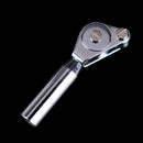 Stainless Steel Roller Rod Tip Guide - Sea Boat Fishing TrolS Ew