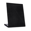 Necklace Display Board Jewelry Earrings Stand Bracelet Showcase (Black) A