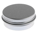 10 Packs Round Tin Container Bottle Aluminum Screw Lid Containers Tins Cans