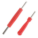 2Pcs Car Motorcycle Tyre Valve Core Wrench Removal Tool Dual End Installation-3C