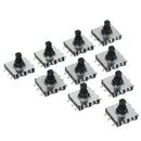 10x 5 five way switch 10 * 10 * 9mm multi direction switch touch reset butto Bj