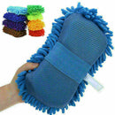 Microfiber Fiber Vehicle Car Care Washing Brush Sponge Cleaning Pad Tool 20 H0C7