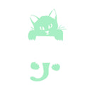 Glow In The Dark Stickers Luminous Kids Bedroom Nursery Wall Decals Cat