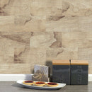 Simple Style Wall Stickers Restaurant Shop Decoration Simulated Wood Grain
