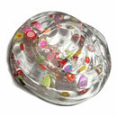 5X(New creative clear crystal fruit mud Non-stick jelly mud DIY box decomp Q8Q6)