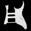 Finest HSH Electric Guitars Pickguard Plate White