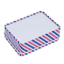 Retro Tin Small Rectangular Iron Storage Jars Jewelry Box Home Decoration G