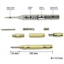 7 Pcs 1/4 Inch Hss Spiral Hex Shank Combination Drill Screw Tap Bit Set(M3- Y7X3