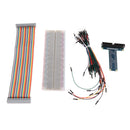Breadboard & GPIO Board +65x Jumper Cable & Ribbon Cable for Raspberry Pi 3