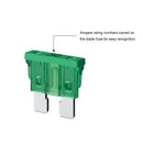 130Pcs Standard Blade Car Fuse Assortment,1A 2A 3A 4A 5A 7.5A 10A 15A 20A 2