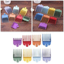8pcs/Set Cutting Hair Clipper Premium Guides Combs Universal Color Metal E8M2