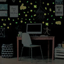 3pcs/set Luminous Animal Wall Stickers Waterproof Room Decals (HZY017-C) A