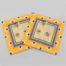 20pcs bee paper napkins serviettes wedding party birthday decor supplies  Z
