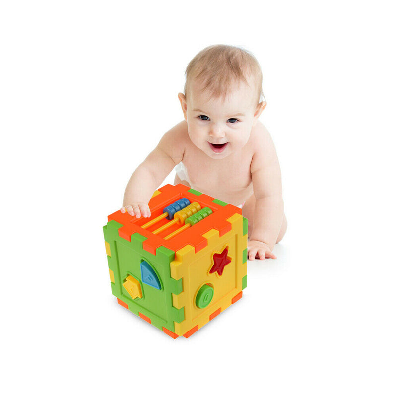 Bricks Matching Blocks Baby Intelligence Educational Sorting Box A