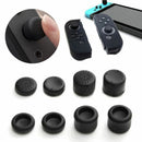 Joystick Cap Cover For Nintendo Switch Joy-Con Black Silicone Thumb Stick Grip