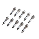 12V 24V 8mm Power Indicator Signal Light XD8-1 Led Light Bulb Pack of 10 Red