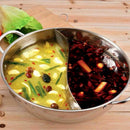 Stainless Steel Hot Pot Kitchen Soup Stock Pot Cookware For Induction Cooke