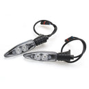 LED Motorcycle Round Reflector Tail Brake Turn Signal Light Lamp S1000R S1000RR