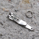 Mini EDC Gear Pocket Suspension Clip Hanger Key Ring Carabiner Quicklink Tool