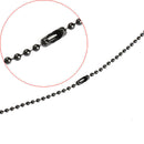 Dual Plates Pendant Necklace Man Sweater Chain Military Army Style Cool