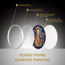 DIY Cat Special Shaped Diamond Painting Mural with Tassel Home Wall Decor