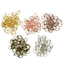 250 Pcs Earring Ear Hooks Clasps Clasps Ear Clasps Wire Coil Hooks