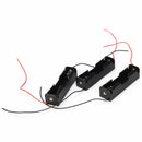 5pcs Black Battery Storage Box Case Holder for 3.7V18650x1 Batteries New