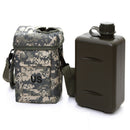 2L outdoor PVC water bottle sports travel canteen water bottle military camping