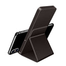 Universal Wireless Charger Fast Qi Foldable Charging Stand Dock Pad Black