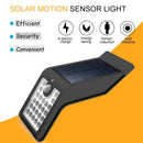 Solar PIR Motion Sensor 24LED Wall Light Waterproof Outdoor Garden Lamp