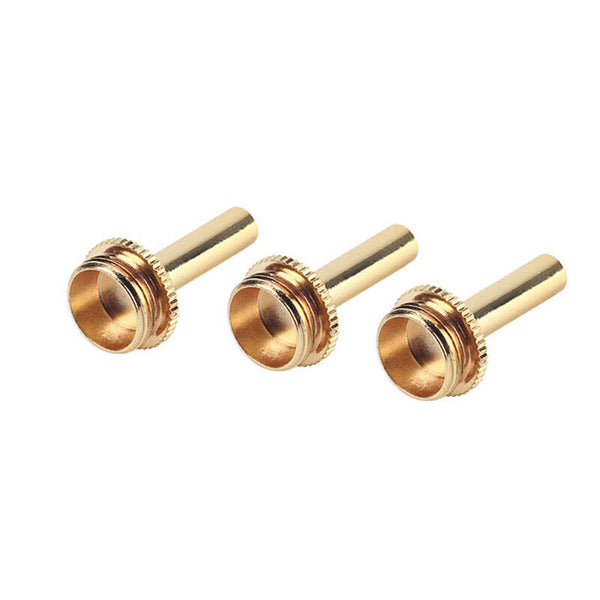 3 Pcs Golden Metal Connecting Rods Piston Buttons Repair Tool for Trumpet R