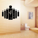 New Acrylic Technology Digital Wall Clock Mirror Living Room Quiet Clock