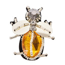 Rhinestone Bee Beads Patch for Clothing Sewing on Beading Applique Clothes Sh FT