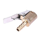 6mm Brass Car Truck Tire Inflator Air Valve Connector Clip-on Air Chuck A