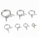 75PCS Double Wire Fuel Line Hose Pipe Tube Clamp Spring Clip Assortment Kit