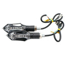 2Pcs Motorcycle Turn Signal 12Led Indicator Locomotive Universal Turn Signa