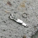 Money Clip Belt Hanger Pocket Holder Stainless Steel Nice Buckle AU R3Q7