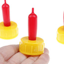 5Pcs Sheep Nipple Milk Drink Nipple Soft Rubber Pacifier For Pup Dog Foal Calf U
