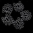 5pcs Pellets Bands Bait Elastic Bands Clear for Carp Match Fishing