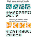 Montessori Geometrics Expression Puzzles Wooden Logical Thinking Training Early