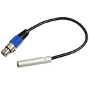 Pin Plug 6.35Mm 1/4 Inch Trs To Xlr Male To Female Cable 3 Pin Female Socke O7F7